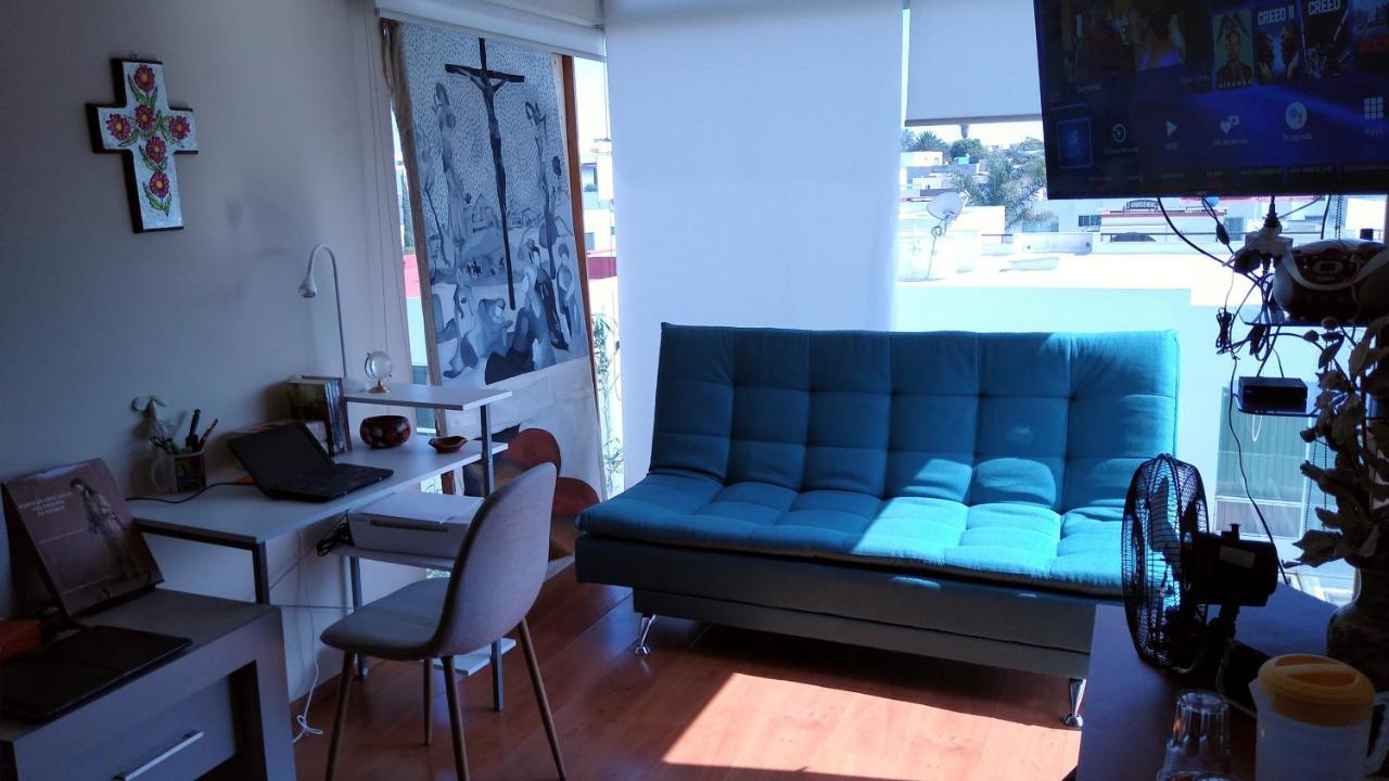 Habitacion Matrimonial Con Cama Y Sofa Para Cuatro Personas Tlaxcalancingo Eksteriør billede