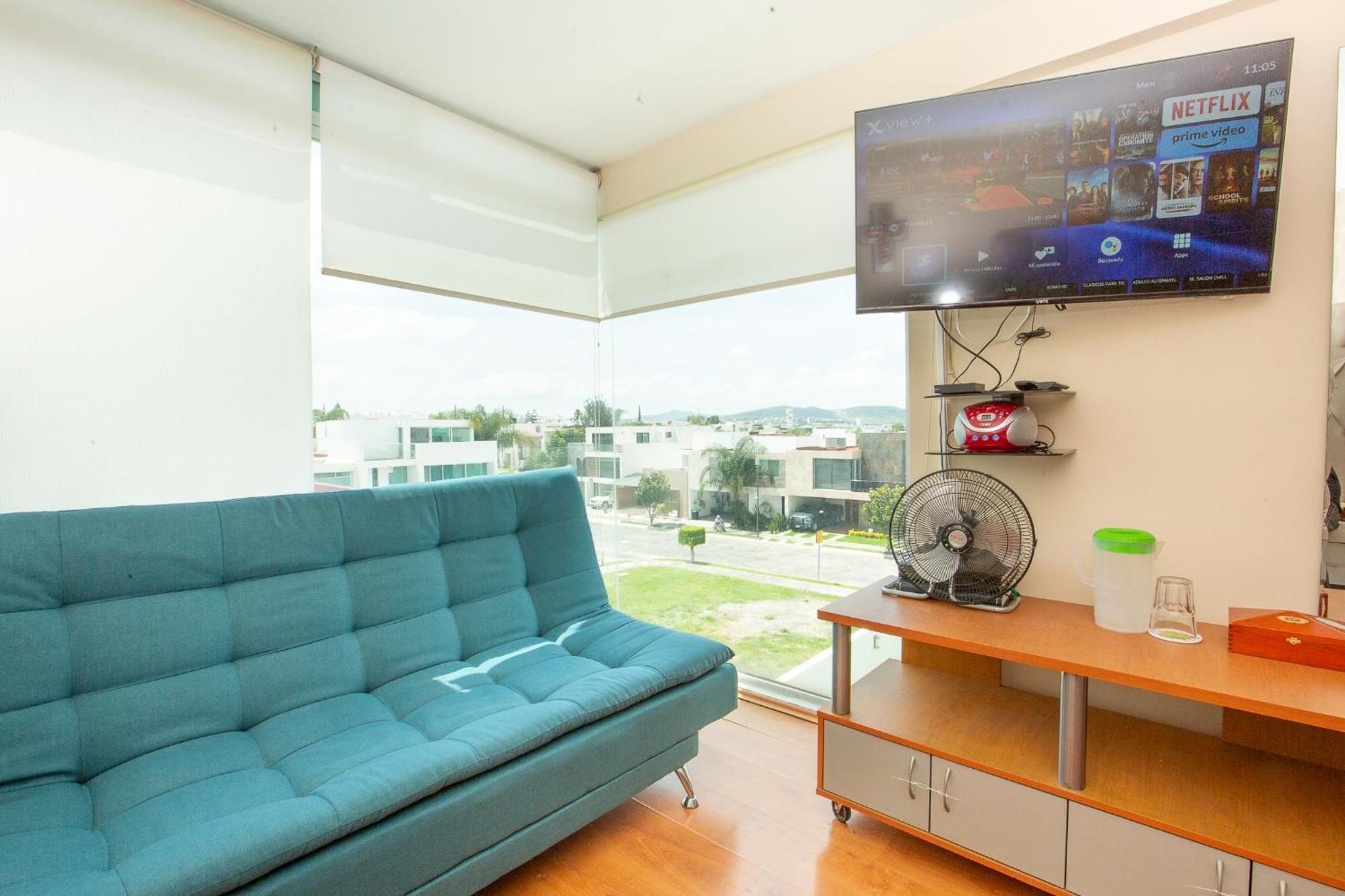 Habitacion Matrimonial Con Cama Y Sofa Para Cuatro Personas Tlaxcalancingo Eksteriør billede