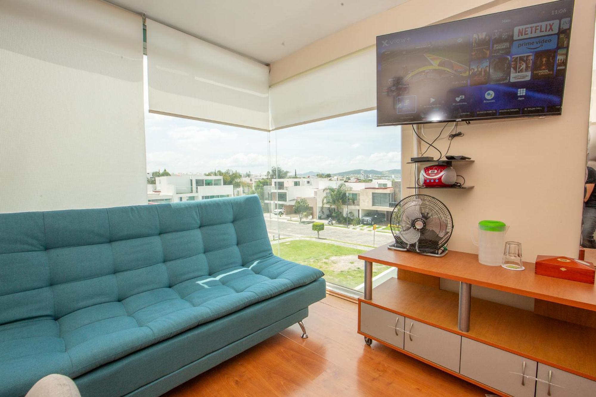 Habitacion Matrimonial Con Cama Y Sofa Para Cuatro Personas Tlaxcalancingo Eksteriør billede